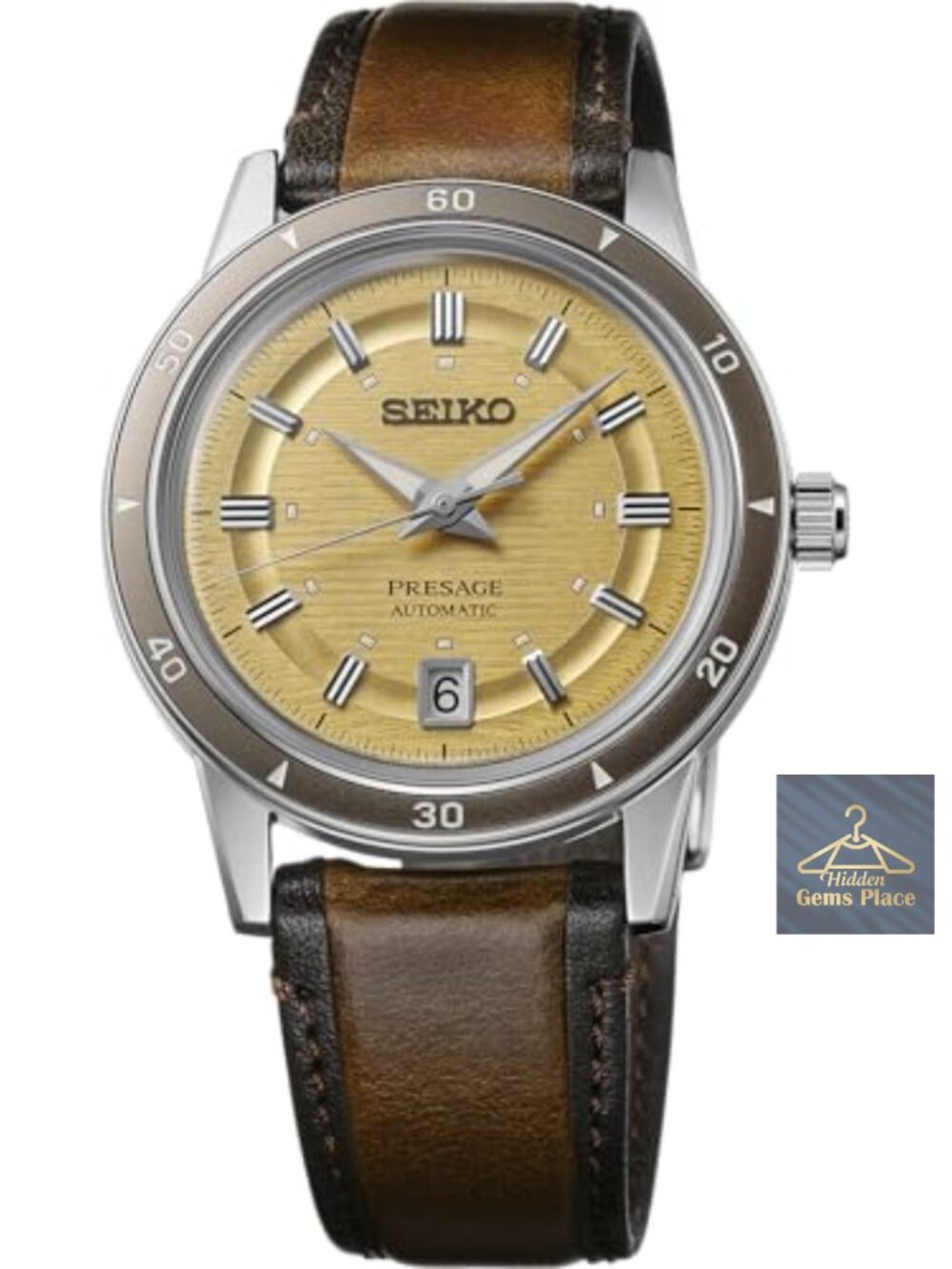 Presage Automatic Watch Sapphire Crystal Water Resistant